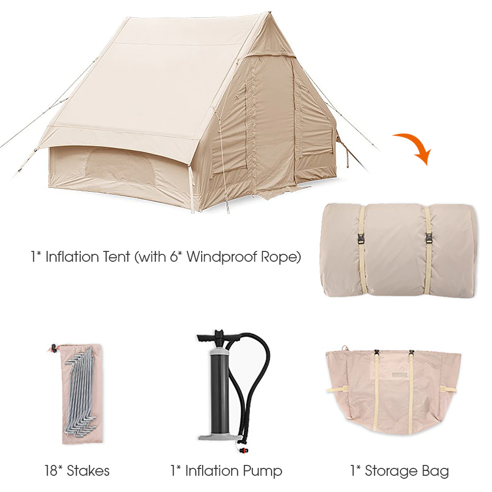 Cheap Goat Tents Waterproof Inflatable Tent Luxury Camping Hotel Tent 5